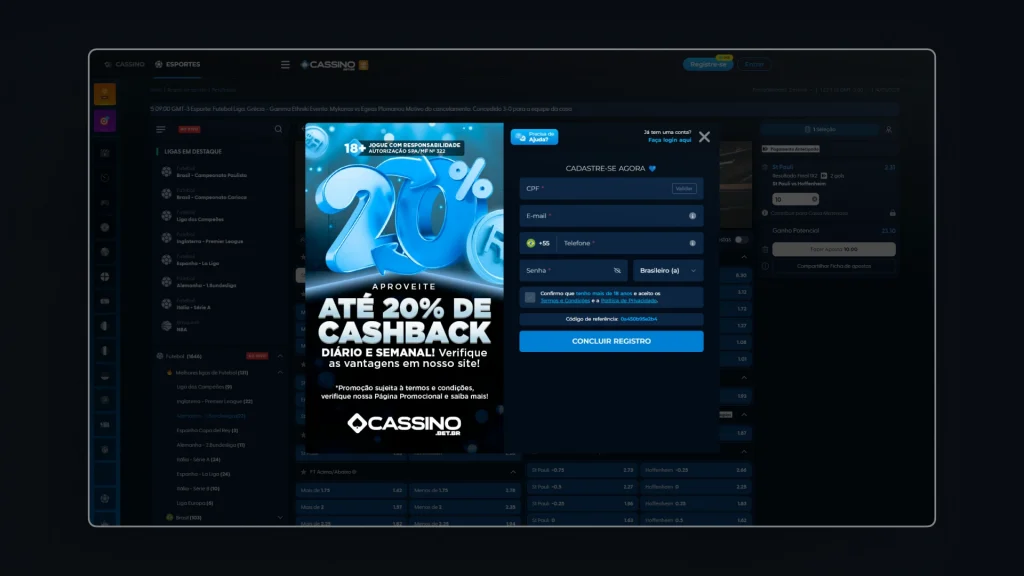 Cassino Pix Login