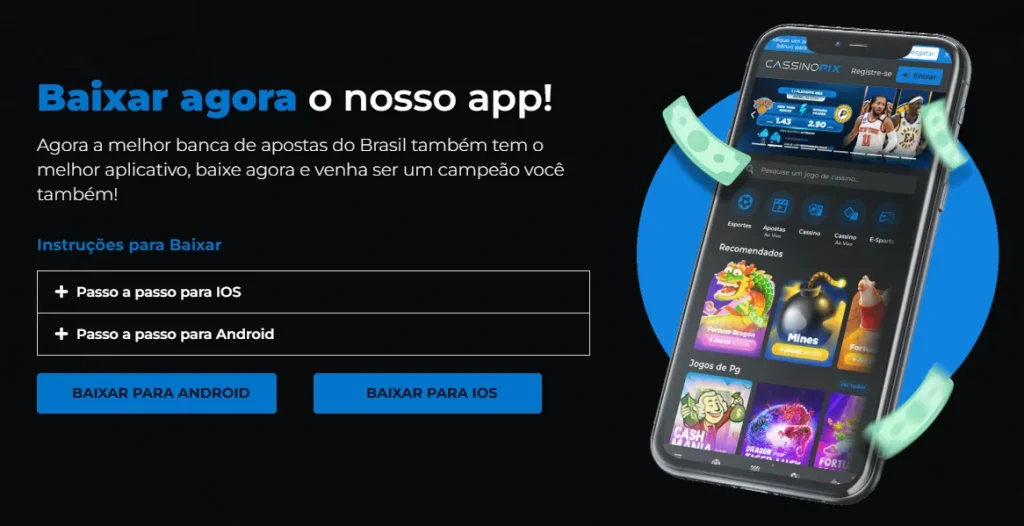 App Cassino Pix